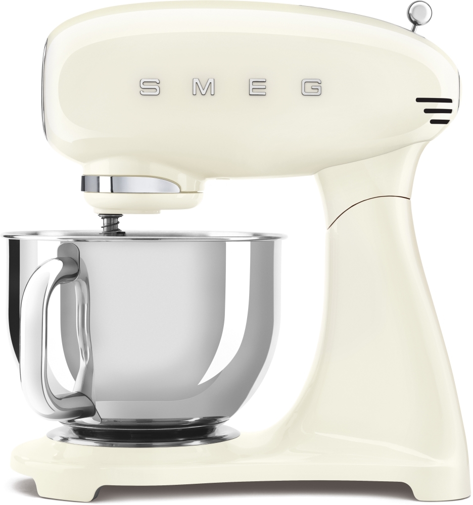 Smeg SMF03CRUK Retro Stand Mixer, Cream