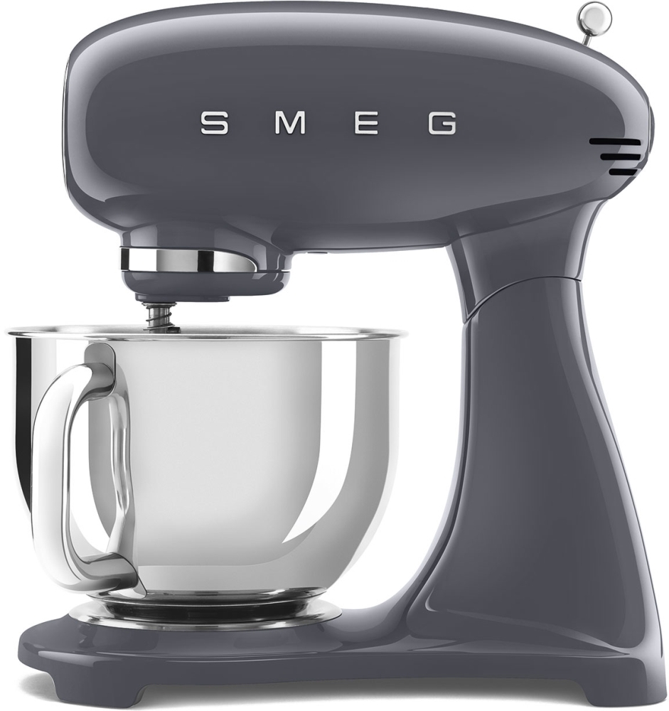 Smeg SMF03GRUK Retro Stand Mixer, Grey Marks Electrical