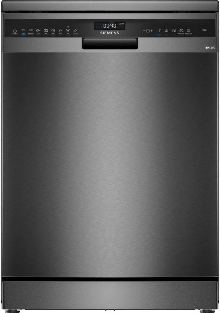 Siemens SN25EC13CE Freestanding Dishwasher - 14 Place Settings - Black - Full size (60 cm) - Wi-Fi Controlled - Image 4