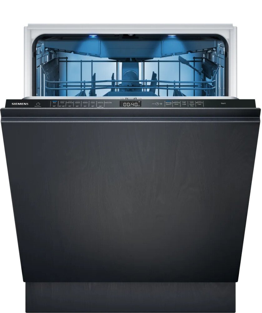 Siemens Black Sn85ex07cg Iq500 Fully Integrated Dishwasher