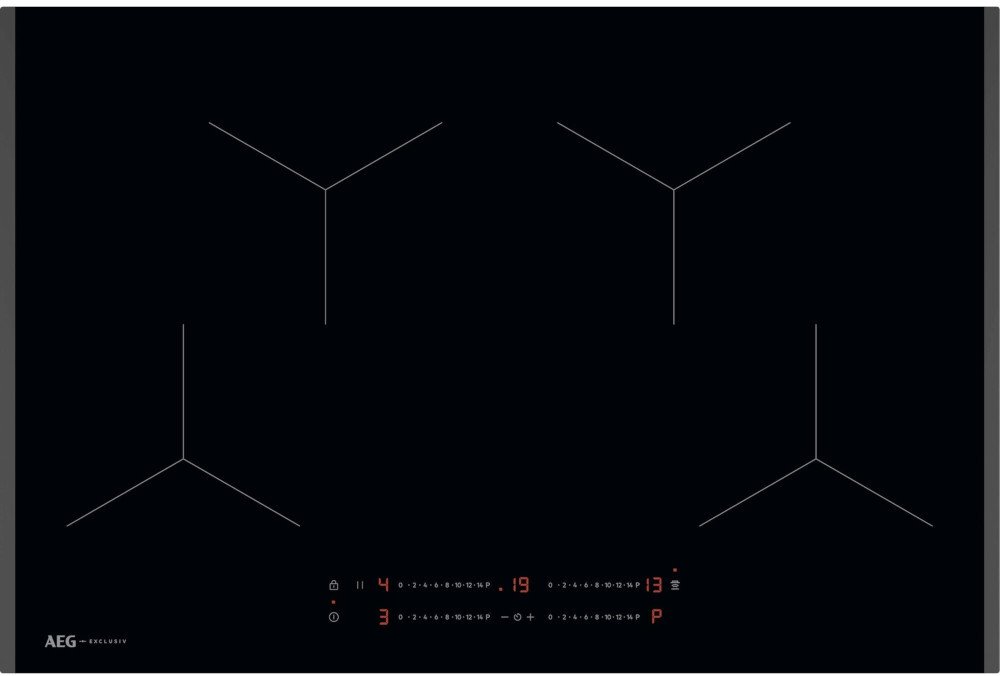 AEG SO84IA00FB Induction Hob - Black SO84IA00FB Exclusiv