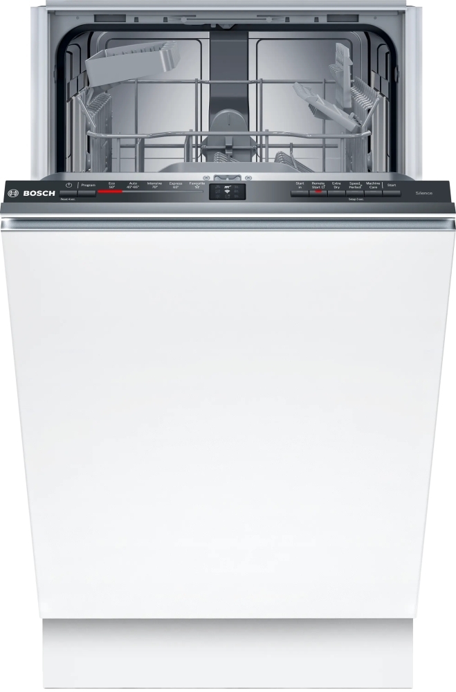 Bosch SPV2HKX02G Series 2 Fully Integrated Slimline Dishwasher, 10 Place Settings, D Rated