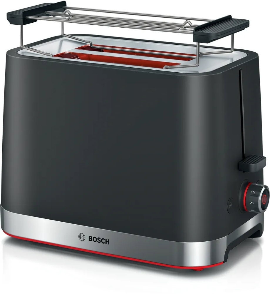 Bosch - Toaster - 2 Slice - Black - 950W TAT4M223GB MyMoment