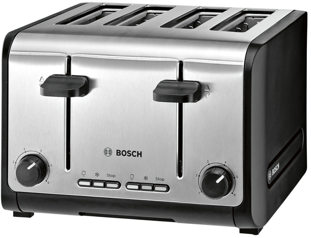 Buy Bosch TAT6A643GB Toaster Stainless Steel and Black Marks Electrical