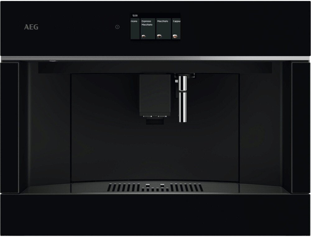 Aeg Black Tc8nk7b Built-In Coffee Machine