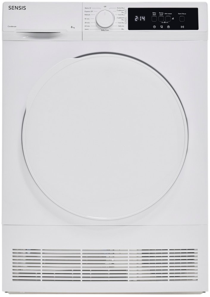 Sensis TDCF018BW Condenser Tumble Dryer