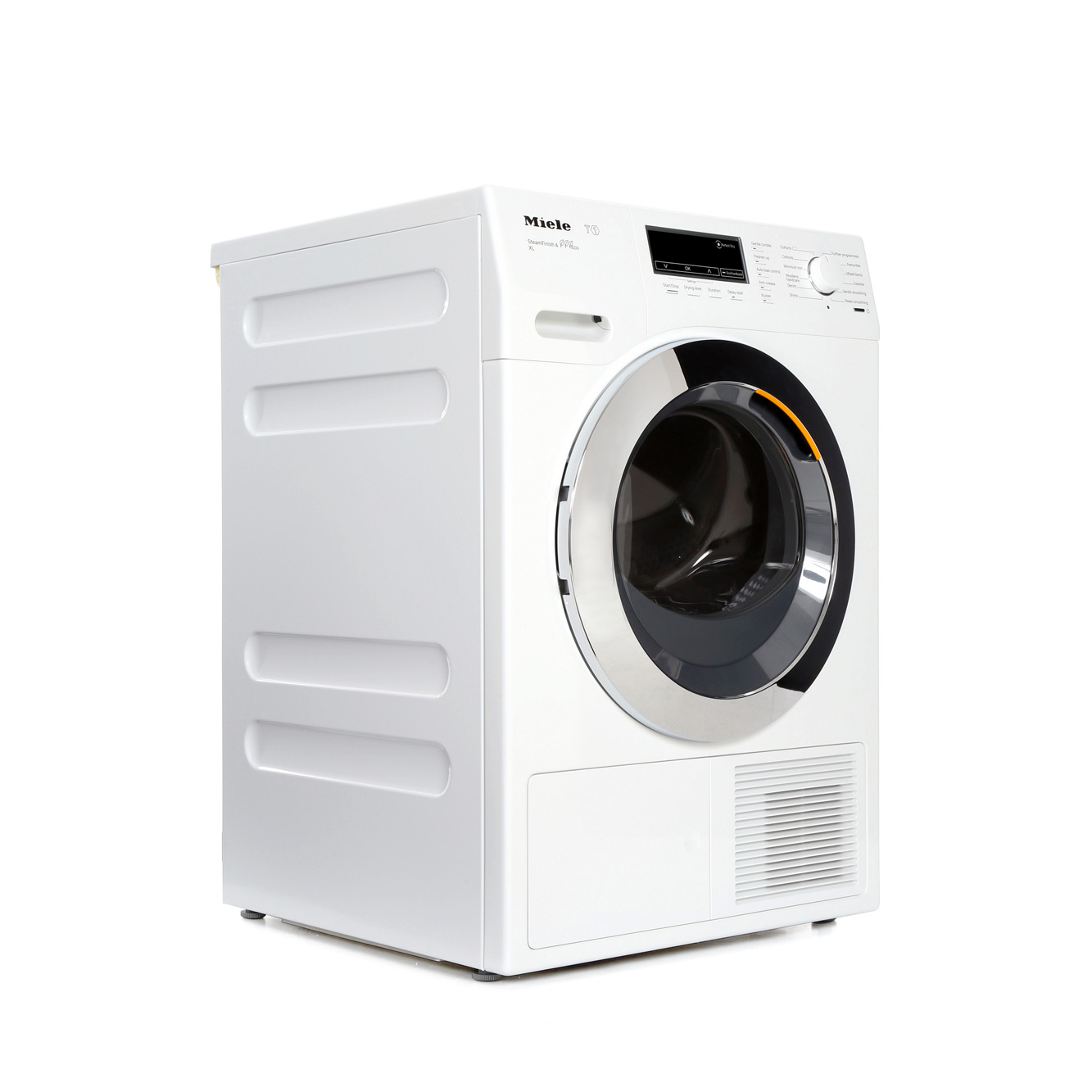 Buy Miele T1 ChromeEdition TKR850WP Condenser Dryer Lotus White