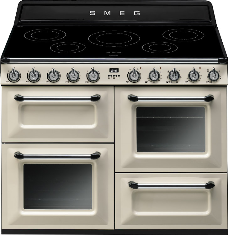 Buy Smeg Victoria TR4110IP 110cm Electric Induction Range Cooker