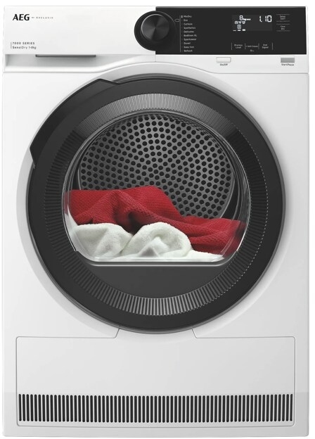 Aeg TR728CT4B 8kg Heat Pump Tumble Dryer - White - Image 3