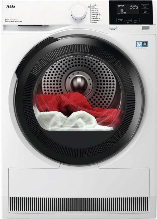 Aeg White Tr819a4b Heat Pump Tumble Dryer