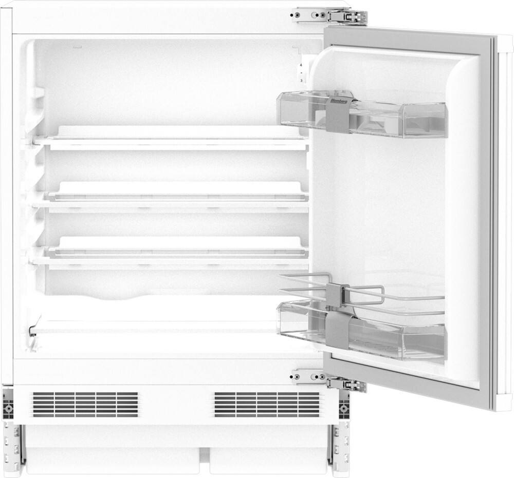 Blomberg TSM1654IU Built-Under Larder Fridge - 130L Capacity - Telescopic Shelves - E Energy Rating TSM1654IU