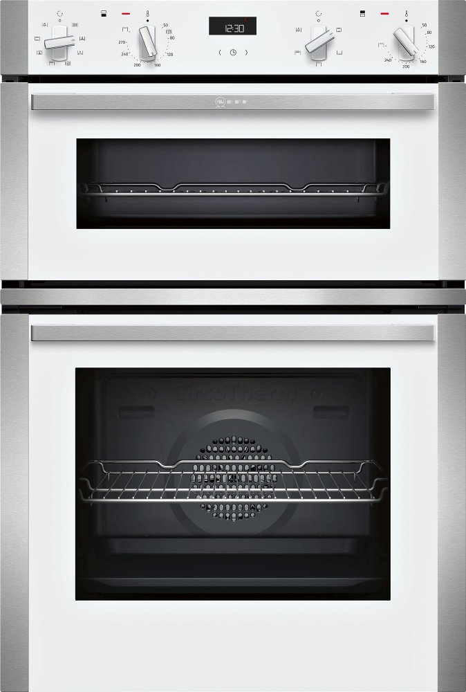 Neff U1ACE2HW0B N50 Built-In Electric Double Oven, White