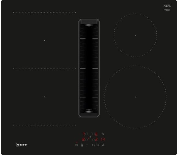 Neff V56NBS1L0 N50 4 Zone Induction Hob - Touch Control - Black - 59.2cm Width V56NBS1L0 N50