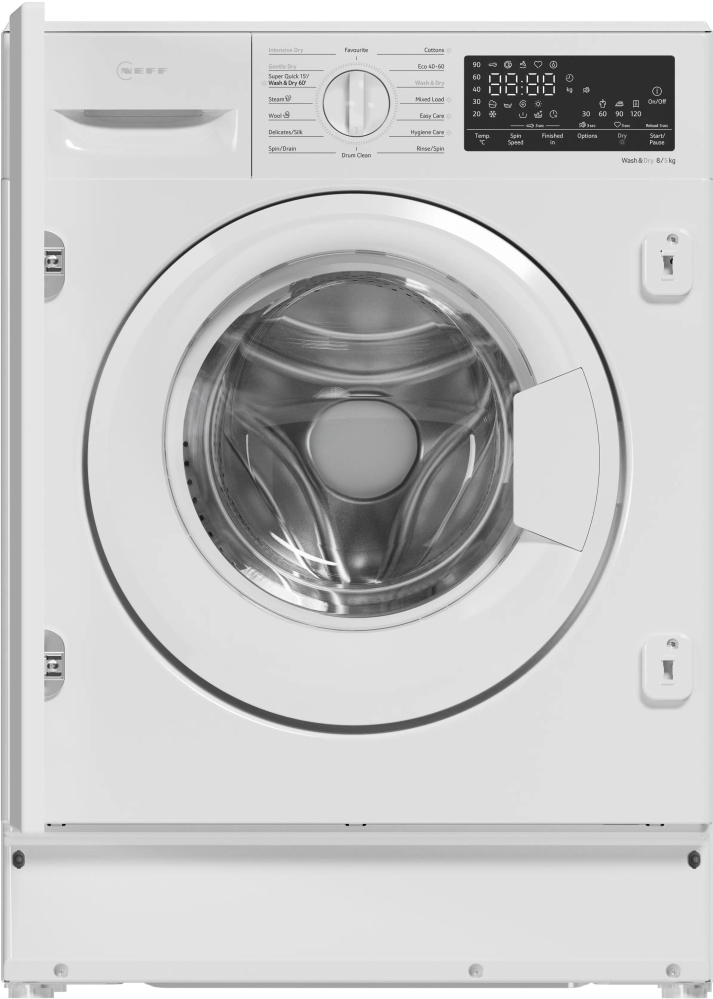 Neff Integrated Washer Dryer - 8kg/5kg - White V8540X0GB