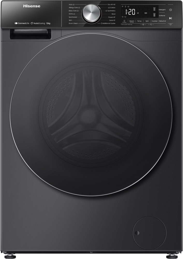 Hisense Black 5S Series Wf5s1245bb 12Kg Wm - Image 4