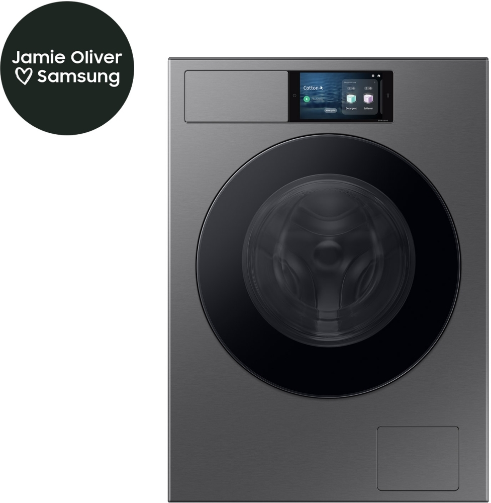 Samsung Silver Wf90f09c4su1 9Kg 1400 Spin Washing Machine - Image 2
