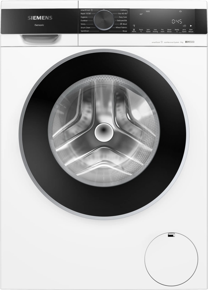 Siemens WG46G2Z4GB Washing Machine - 9kg Capacity - 1600 Spin - White WG46G2Z4GB iQ500