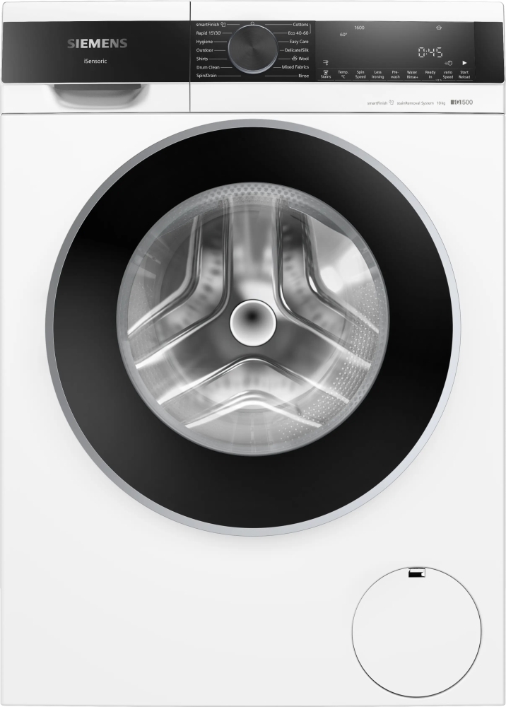 Siemens WG56G2Z4GB Washing Machine - 10kg - 1600 Spin - White WG56G2Z4GB iQ500
