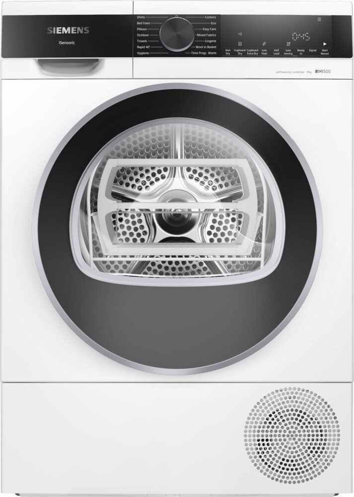 Siemens WQ45G203GB Heat Pump Tumble Dryer - 5 Years Warranty - New WQ45G203GB iQ500