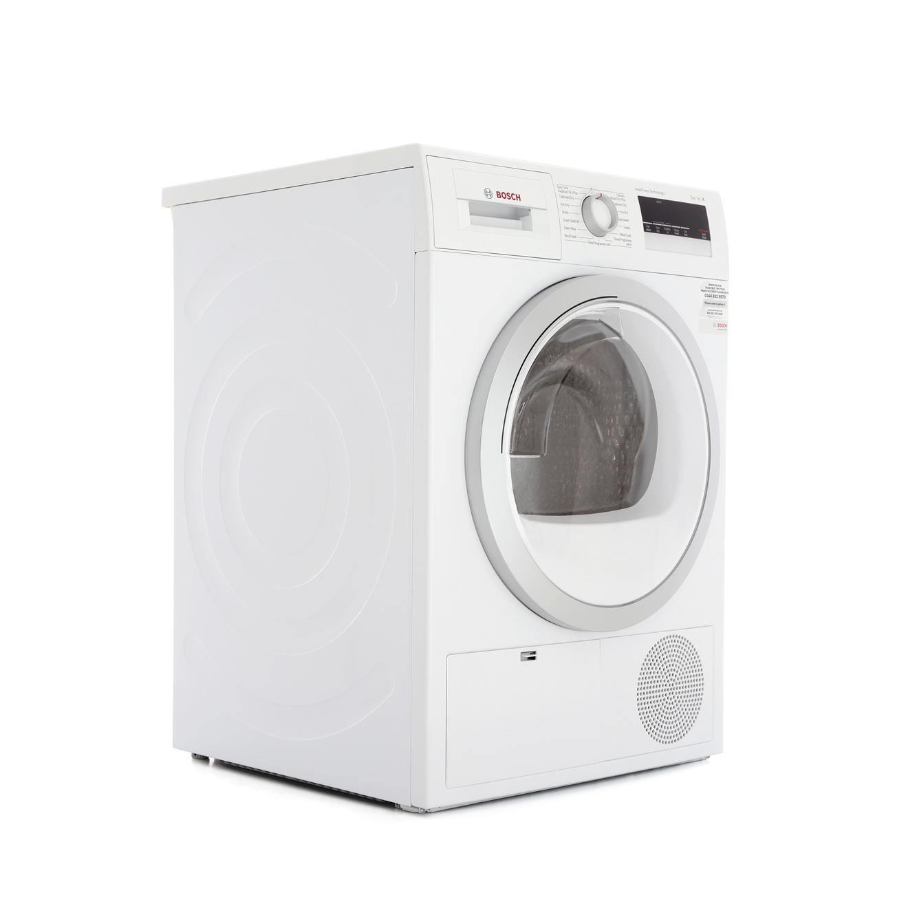 Buy Bosch Serie 4 WTH85200GB Condenser Dryer (WTH85200GB) White Marks Electrical