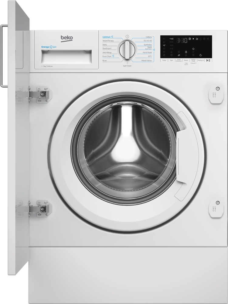 Beko WTIK741511 Integrated Washing Machine - 7kg Capacity - 1400rpm Spin - A Energy Rated WTIK741511