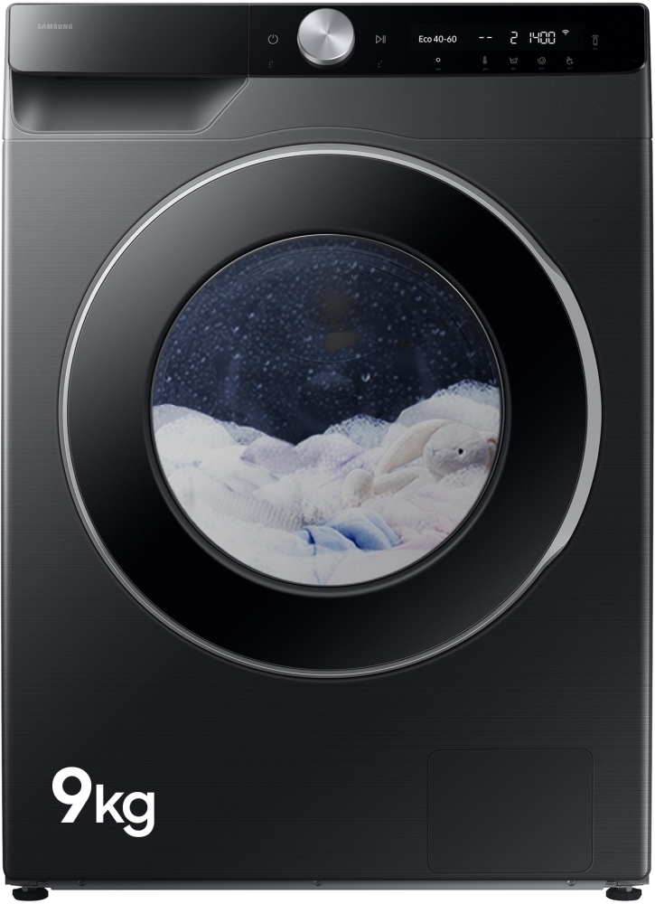 Samsung Series 6 AI Energy Washing Machine 9kg 1400 Spin Freestanding Black