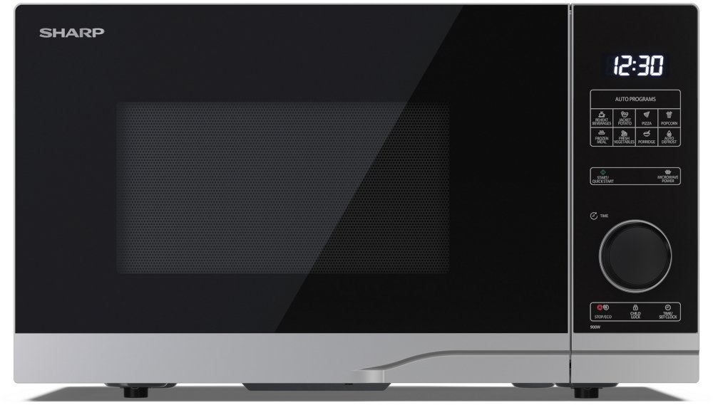 Sharp SP2541 25L Digital Microwave 900W Silver - Image 4