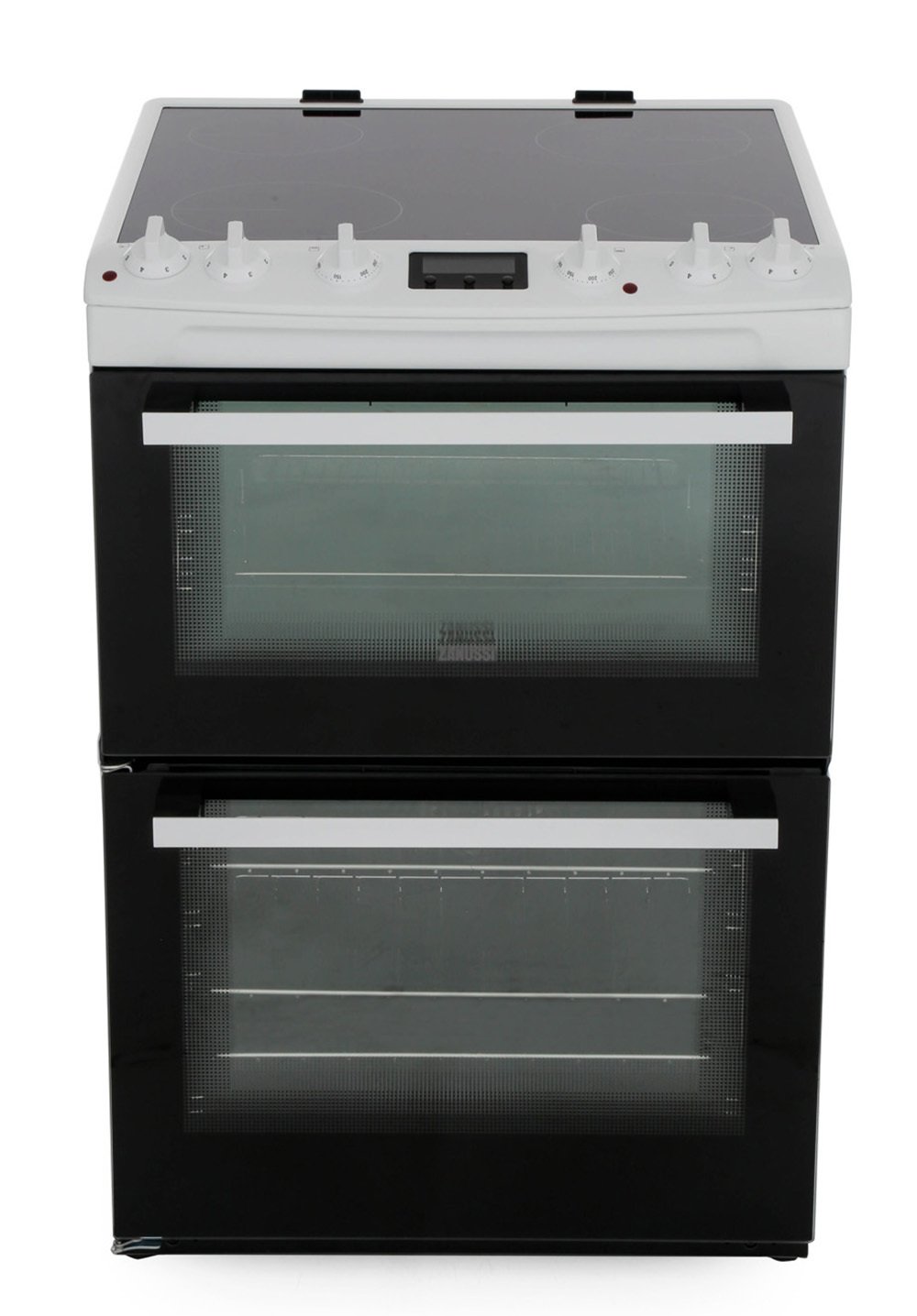 Buy Zanussi ZCV66370WA Ceramic Electric Cooker with Double Oven White
