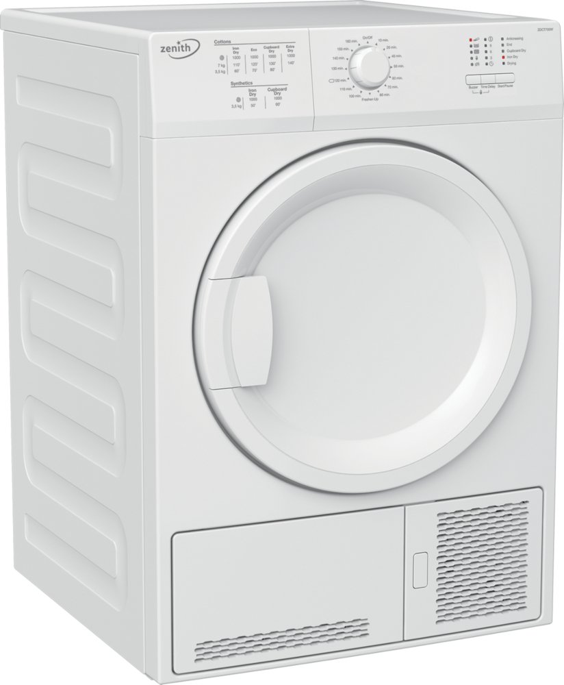Zenith ZDCT700W 7kg White Condenser Tumble Dryer ZDCT700W