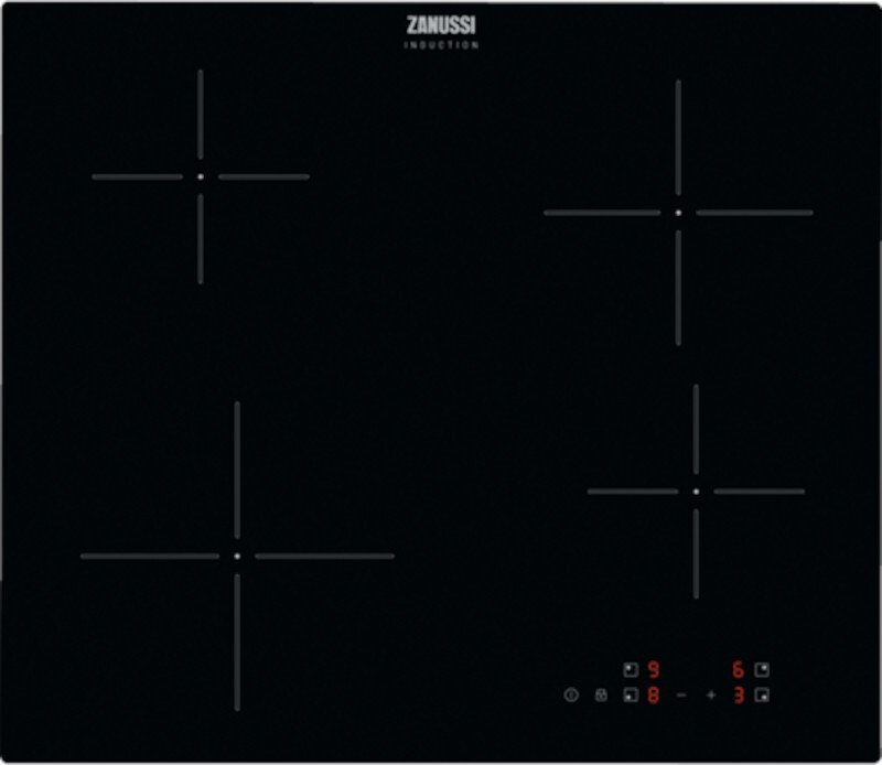 Zanussi ZIBN646K Induction Hob, Black | Marks Electrical
