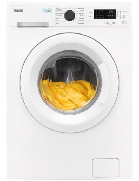 Zanussi ZWD76NB4PW Washer Dryer, 7kg, 1600 Spin, White Marks Electrical