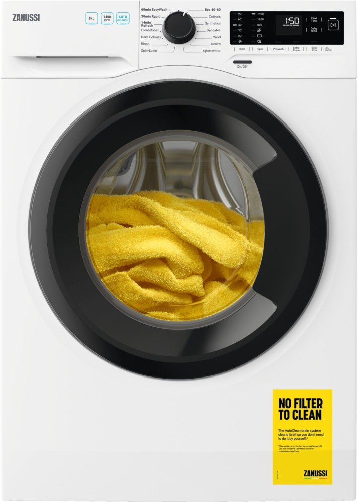 Buy Zanussi ZWF842D1DG Washing Machine White Marks Electrical