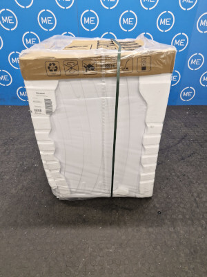 Sharp ES-NFA014BWNA-EN Washing Machine, 10kg, 1400 Spin, White, A Rated - Damaged Item Image