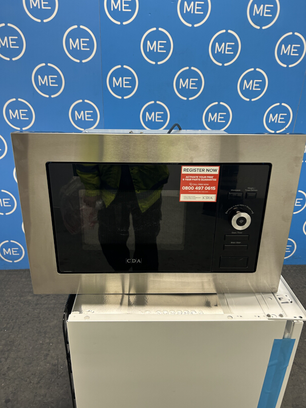 CDA VM551SS Built-In Microwave, Stainless Steel - Damaged Item Image