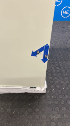 Amica FKR29653C Retro Static Fridge Freezer, 60/40, Cream, E Rated - Damaged Item Image