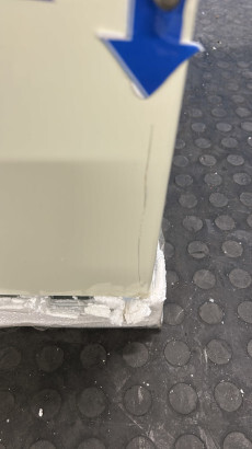 Amica FKR29653C Retro Static Fridge Freezer, 60/40, Cream, E Rated - Damaged Item Image