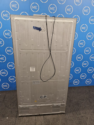 Haier HSR5918DNMP American Fridge Freezer, Stainless Steel, D Rated,  Non-Plumbed - Damaged Item Image