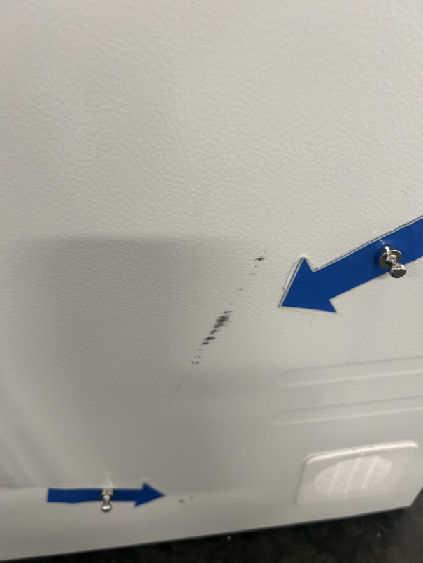 Hoover HONCQ2T618AWK No Frost Fridge Freezer, 60/40, White, A Rated - Damaged Item Image