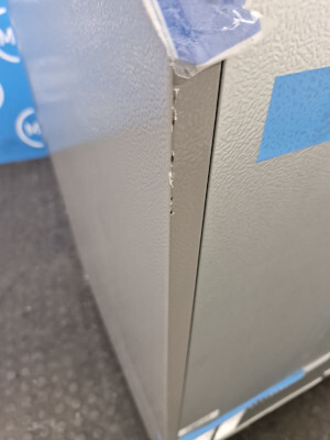 Hoover HOSS3T918EIXK American Fridge Freezer, Silver, E Rated,  Non-Plumbed - Damaged Item Image