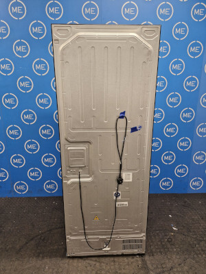 Haier HFKR5718DNMM American Fridge Freezer, Stainless Steel, D Rated,  Non-Plumbed - Damaged Item Image