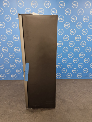 Haier HCR58S18CWMM Rise Cube Series American Fridge Freezer, Silver, C Rated,  Non-Plumbed - Damaged Item Image