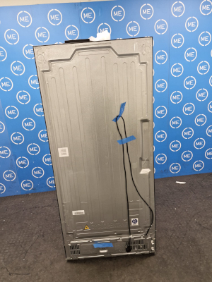 Haier HCR58S18CWMM Rise Cube Series American Fridge Freezer, Silver, C Rated,  Non-Plumbed - Damaged Item Image