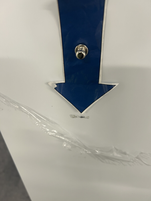 Candy CMS518EWK Built-In Larder Fridge, Sliding Hinge, White, E Rated - Damaged Item Image