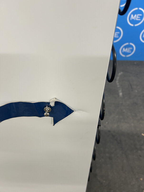 Candy CMS518EWK Built-In Larder Fridge, Sliding Hinge, White, E Rated - Damaged Item Image