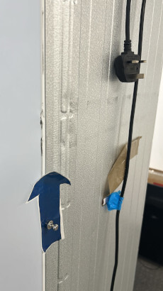 Hoover HONBQT3519EWK-UK Total No Frost Integrated Fridge Freezer, Sliding Hinge, 70/30, E Rated - Damaged Item Image