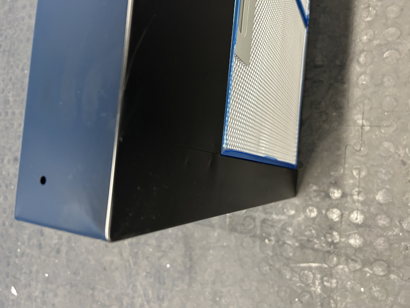 Stoves Richmond 90PYR Black 90cm Chimney Cooker Hood, A+ Rated - Damaged Item Image
