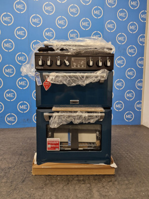 Stoves DX MRA RICH 60DF DMA Dual Fuel Cooker with Double Oven, Green, A Rated - Damaged Item Image