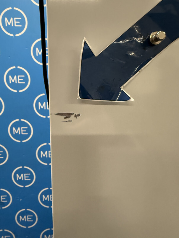 Hotpoint HTC20T322UK Total No Frost Integrated Fridge Freezer, Sliding Hinge, 70/30, E Rated - Damaged Item Image