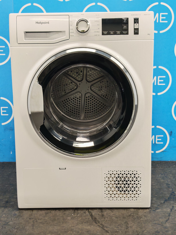 Hotpoint NTM118X3XBUK ActiveCare Heat Pump Tumble Dryer, 8kg, White, A+++ Rated - Damaged Item Image
