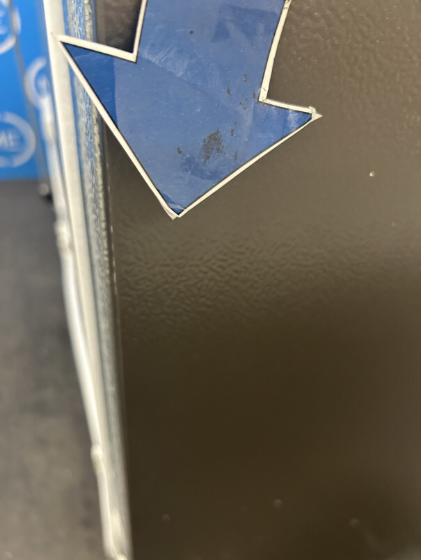 Hotpoint HPG2 6573W XP4UK American Fridge Freezer, Silver, E Rated,  Plumbed - Damaged Item Image